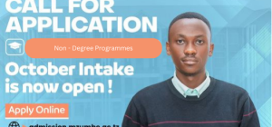 APPLICATIONS FOR ADMISSION INTO VARIOUS DIPLOMA AND CERTIFICATE PROGRAMMES  FOR THE 2024/2025 ACADEMIC YEAR